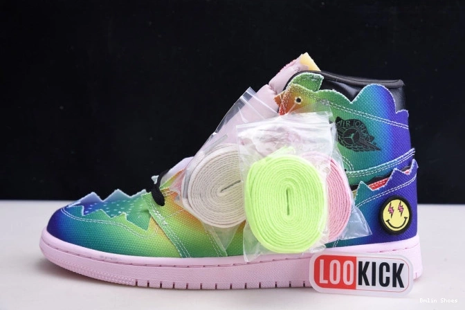 Bmlin X BALVIN AIR DC3481-900 JORDAN 1 HIGH OG J 0803